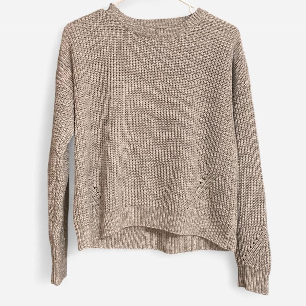 Cozy Knit Sweater - grey